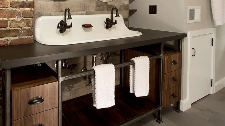 example of recycled paper drawers from PaperStone