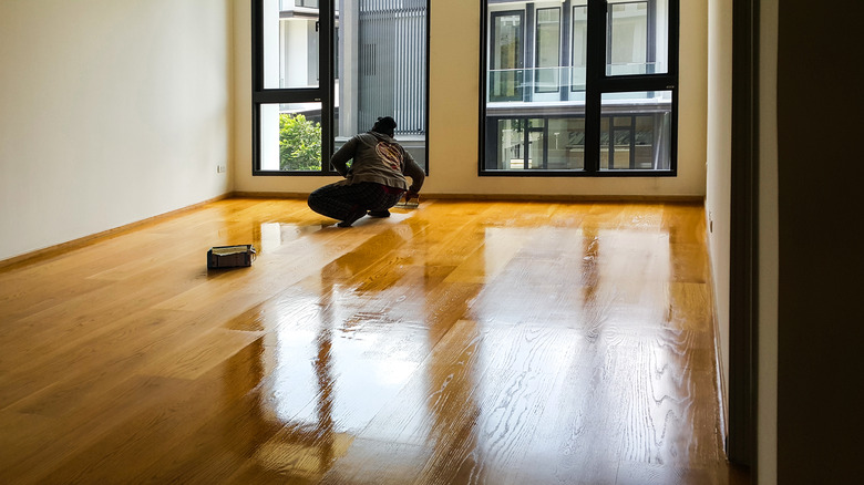urethane coating on hardwood floors
