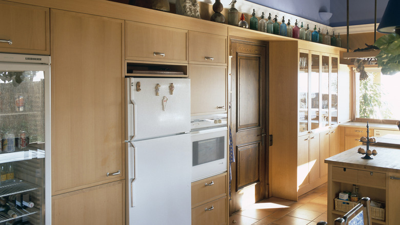 Wooden kitchen cabinets
