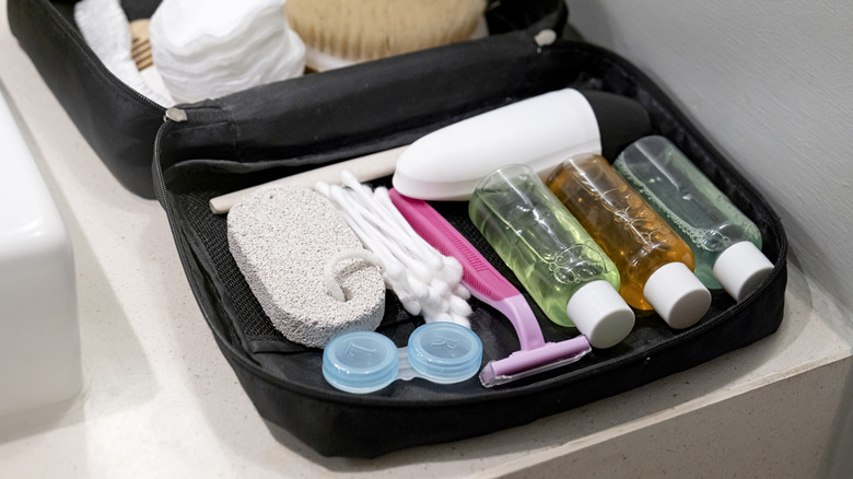 Travel toiletries