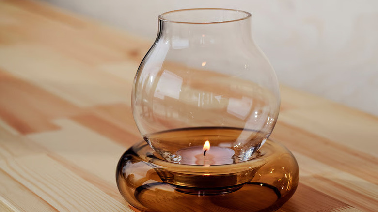 Product photo of IKEA's OMMJÄNGE Tealight holder