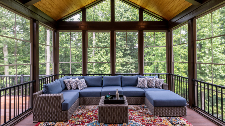 Sunroom in the woods