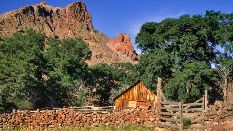 Rocky Ontario, Oregon is in the arid eastern portion of the state