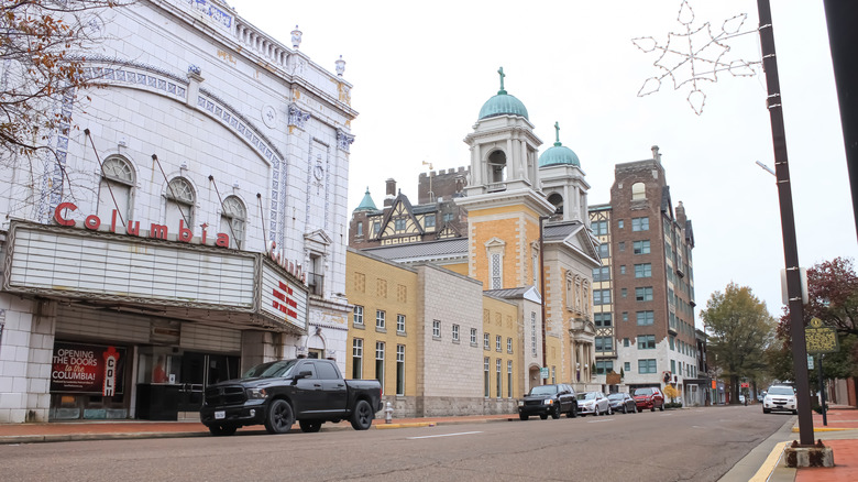 Downtown Paducah, Kentucky is home to interesting architecture.