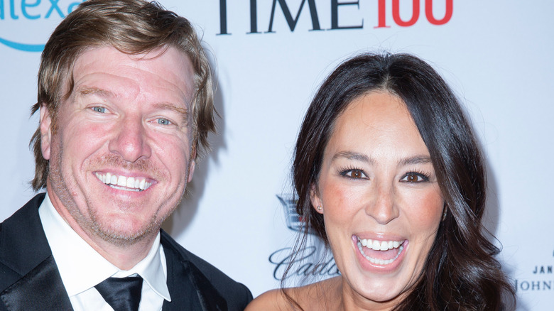 Chip and Joanna Gaines smiling