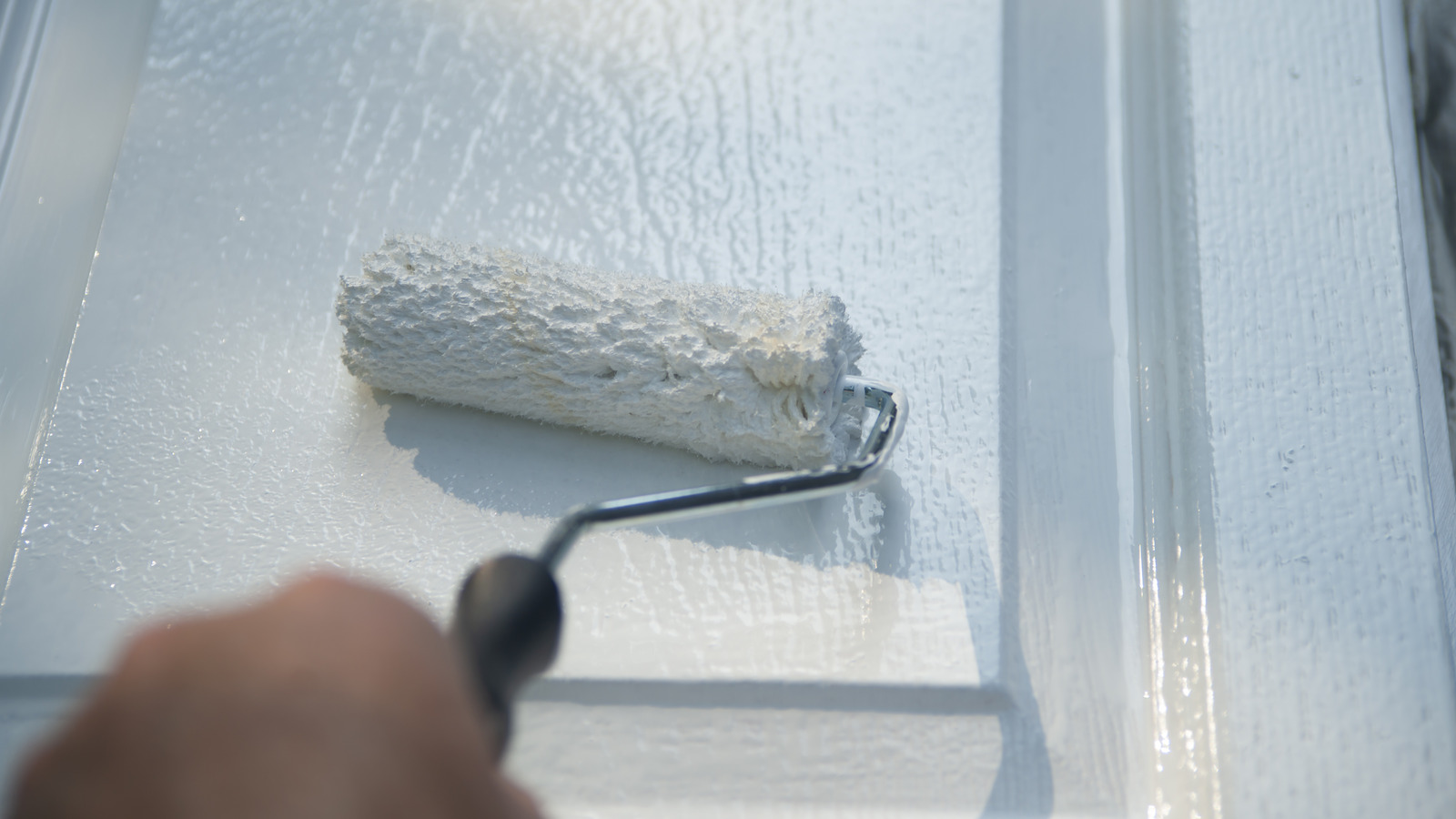 Paint Your Door In Half The Time With A Paint Stick Hack