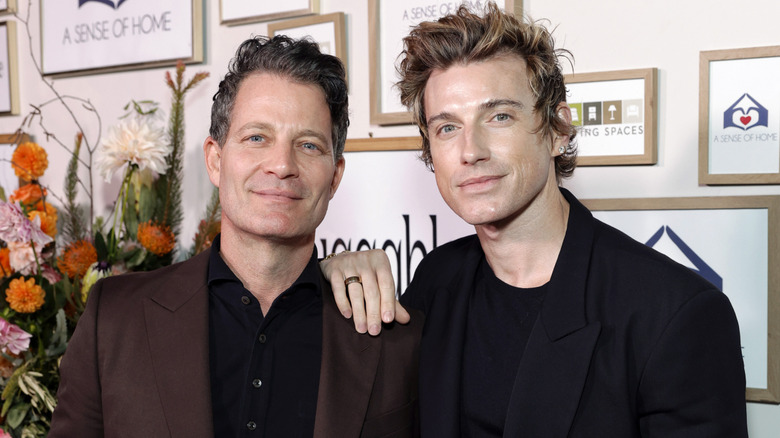 Nate Berkus and Jeremiah Brent smiling