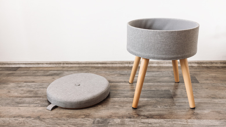 Ottoman with storage space