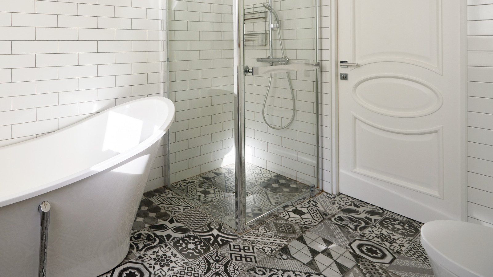 Patterned Floor Tiles Are Out, But Here's How To Use Them In A Way That ...