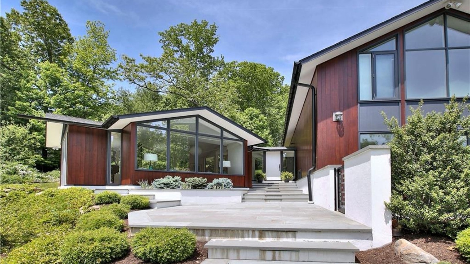 Peek Inside A Historic MidCentury Home In Connecticut On Sale For 2.3