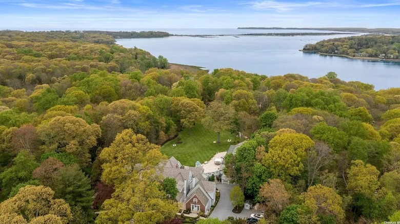 Long Island estate by water