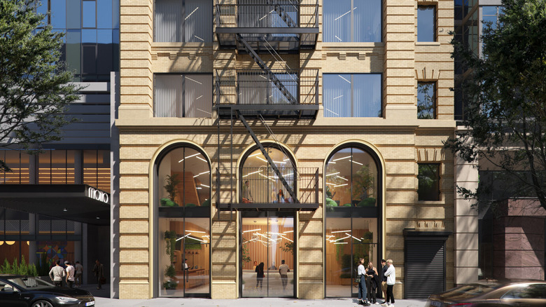 exterior of nyc office building