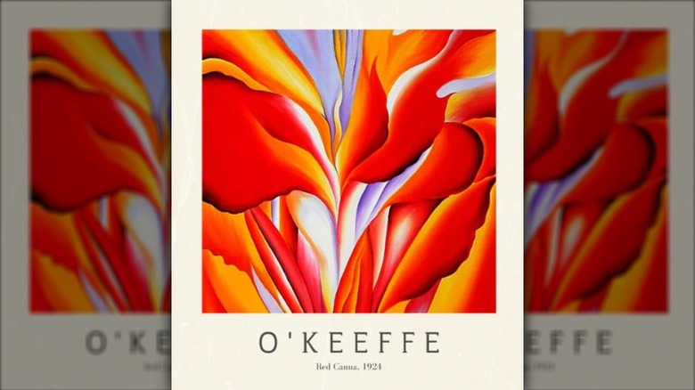 painting of a flower