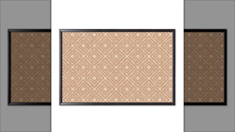 corkboard with decorative details