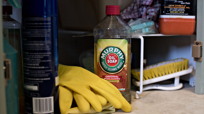 Murphy Oil Soap cleaning supplies