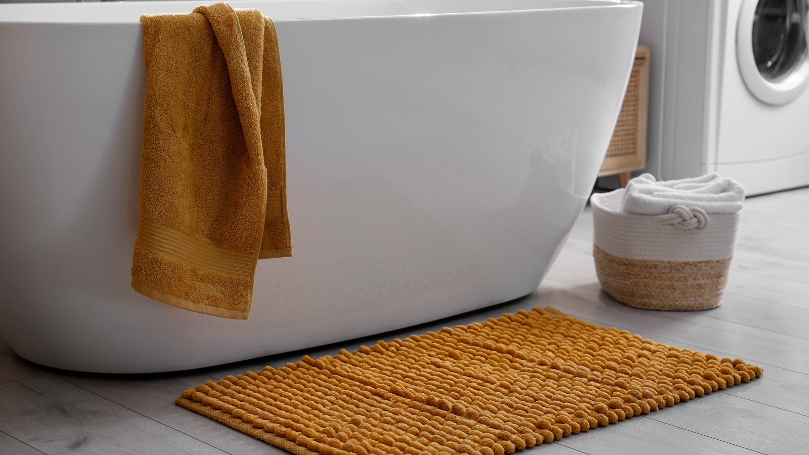 Prevent Mildew Build-Up On Your Bathmat With A Handy Hack