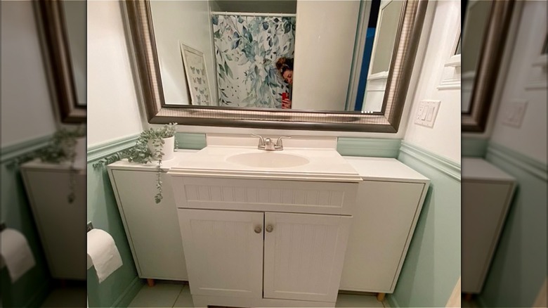 IKEA EKET and bathroom vanity