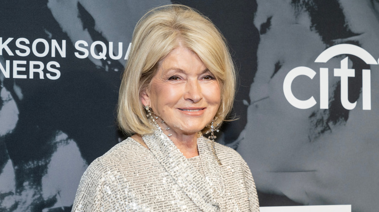 Martha Stewart smiling