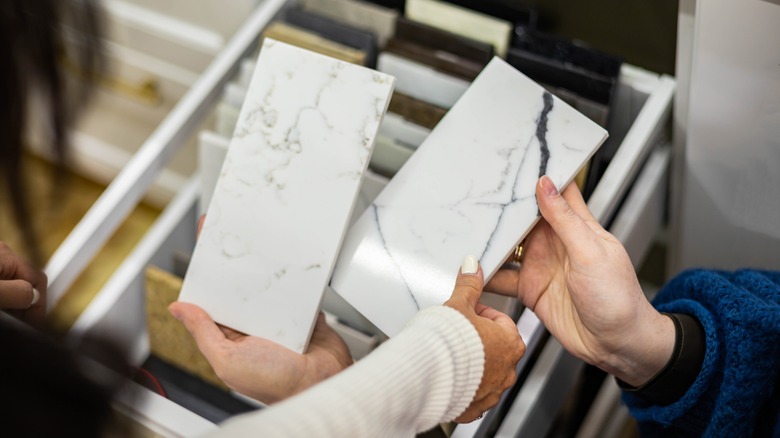 Looking at countertop materials