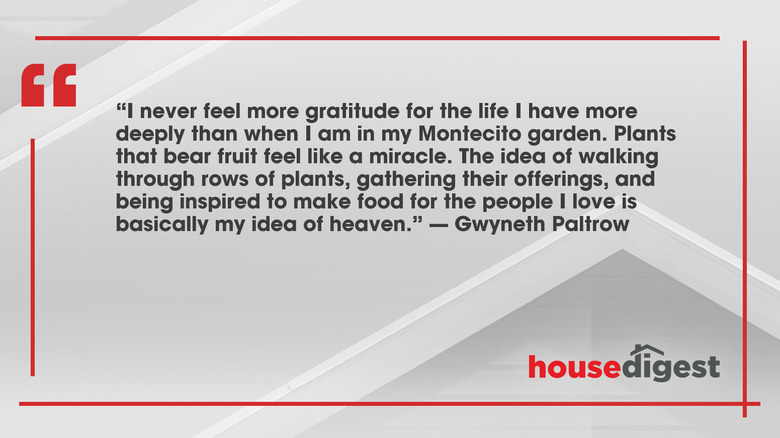 A graphic featuring a quote by Gwyneth Paltrow and the House Digest logo