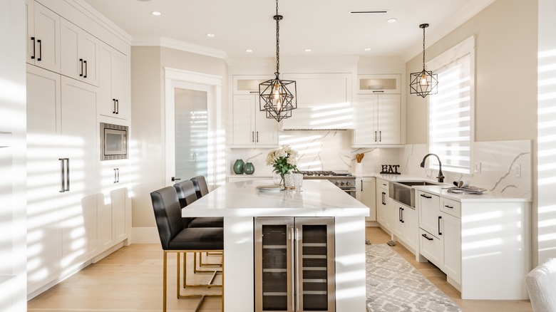 White kitchen