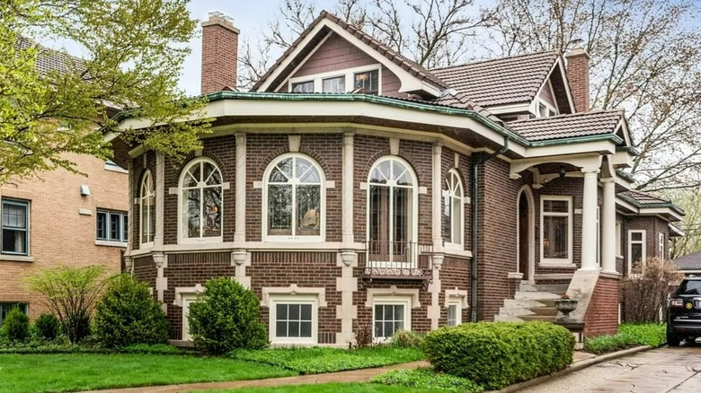 The restored Oak Park bungalow