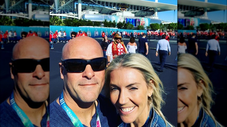 Sarah and Bryan Baeumler smiling