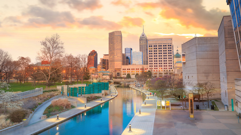 downtown Indianapolis