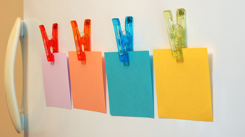 magnetic fridge clips