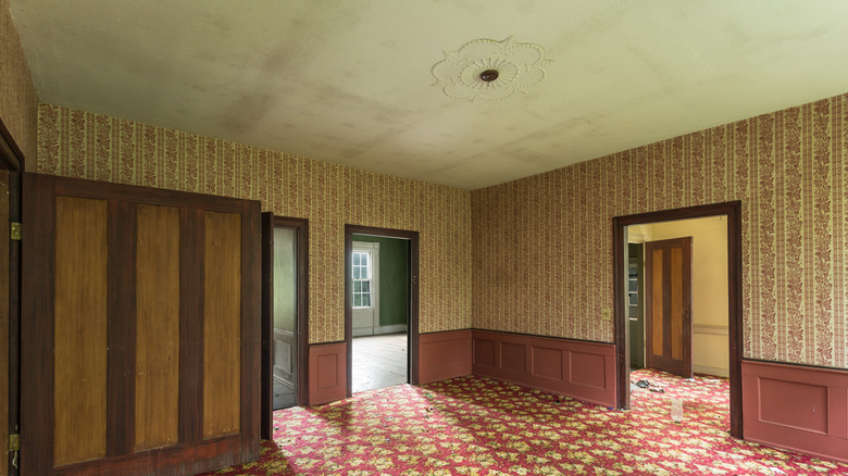 Interior of an old house