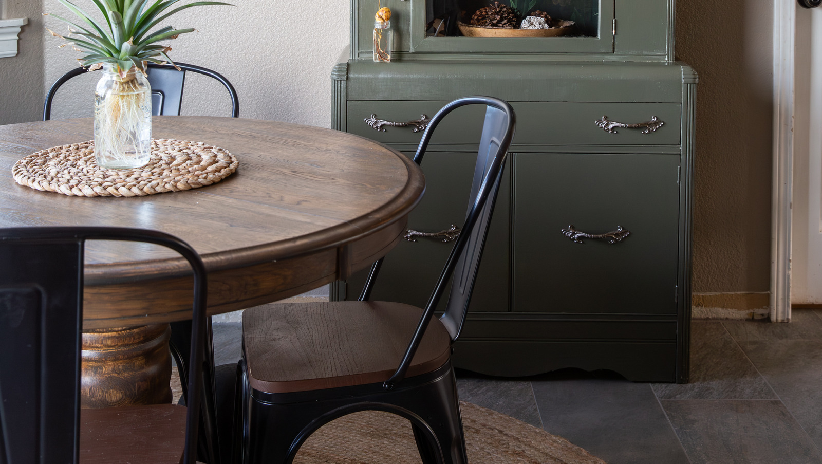 Reuse Accent Furniture For Charming Kitchen Storage Cabinets On A Budget
