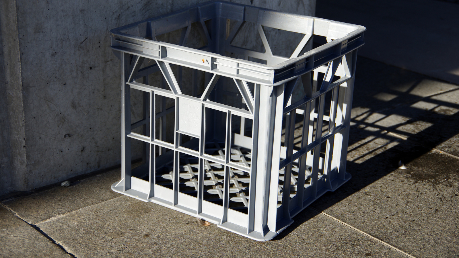 Transform an Old Milk Crate into a Clever Hidden Storage Solution