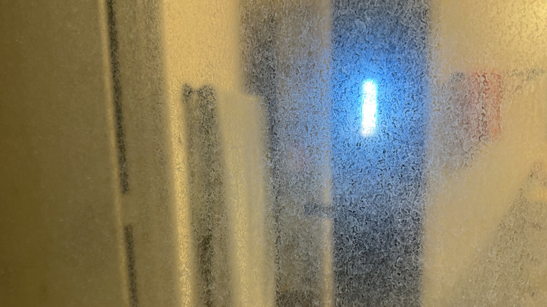Streaks on cleaned glass