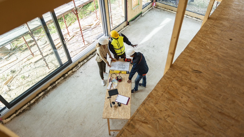 Home building crew