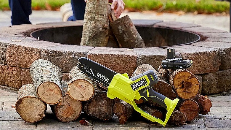 The Ryobi 18V One+ 6-Inch Pruning Chainsaw Kit