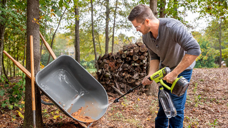 The Ryobi power washer bottle adapter