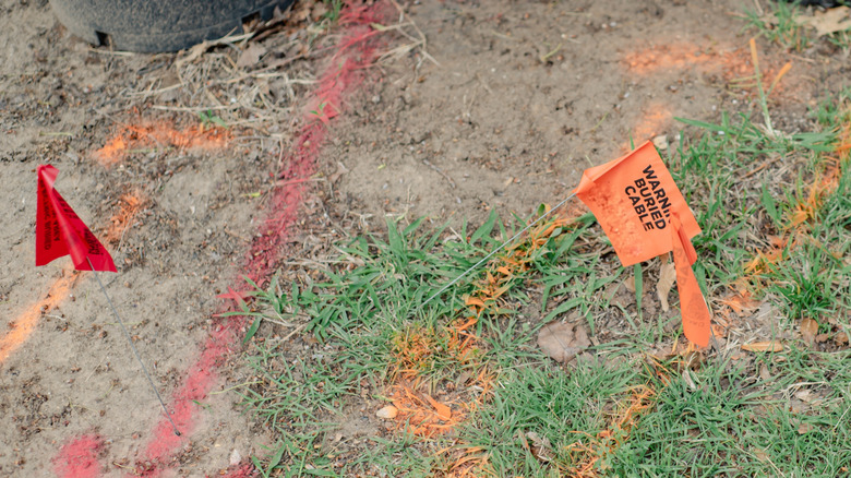 Markers for underground utilities