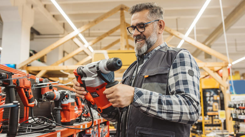 shopping for home improvement tools