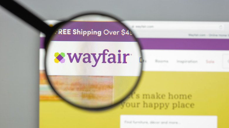 Wayfair website