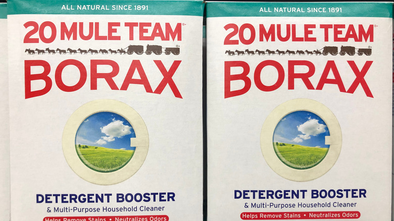 Two boxes of Borax