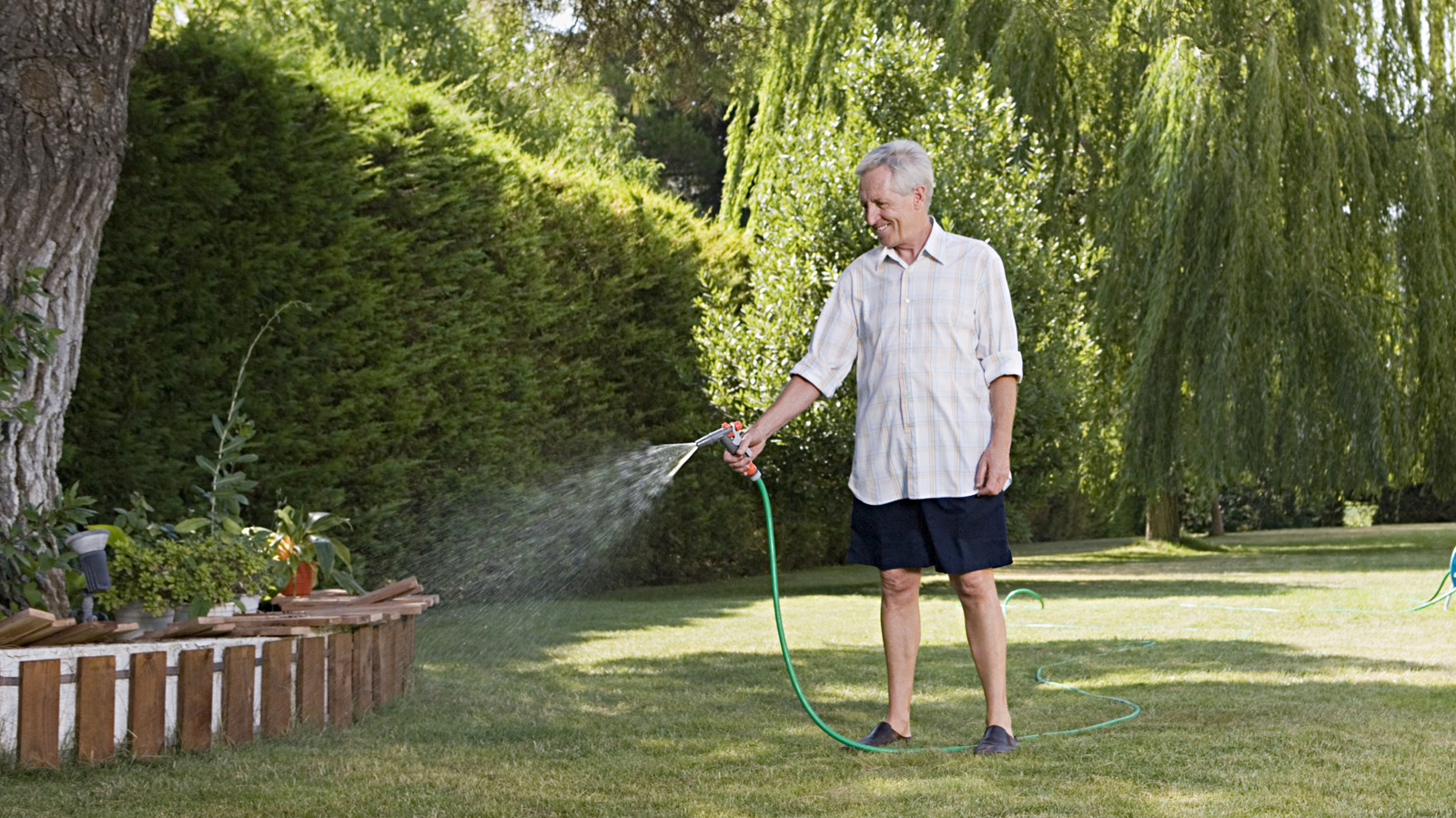 Say Goodbye To Cumbersome Hoses With A Hands-Free Tree Watering Tool From Amazon