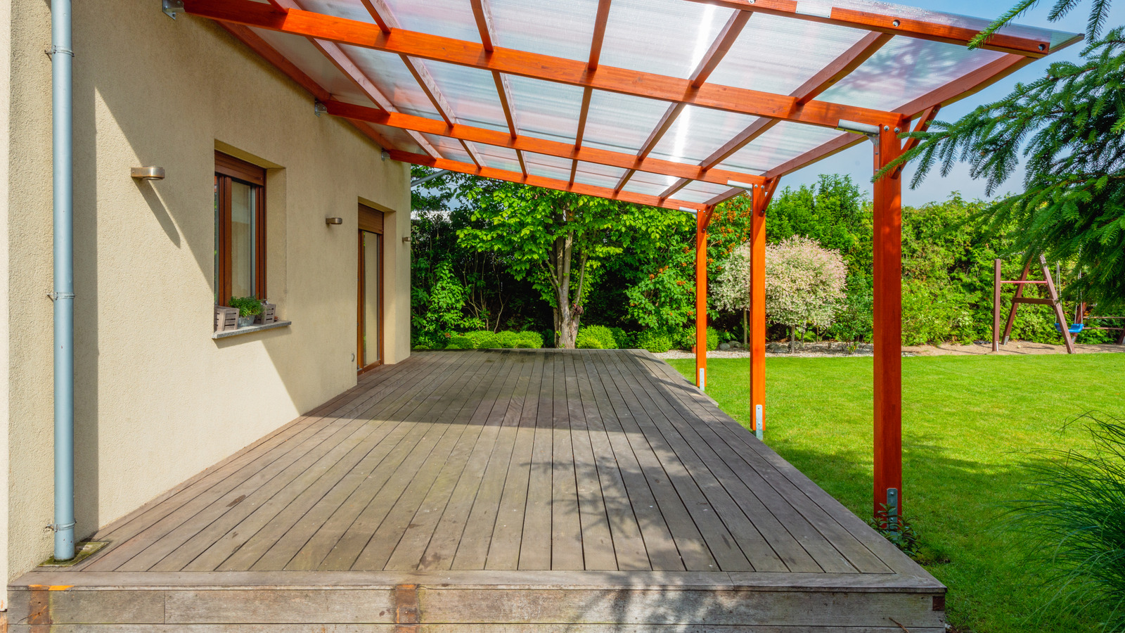 Say Goodbye To The Eyesore Of Stains On Porch Or Patio Floors With A Simple Solution