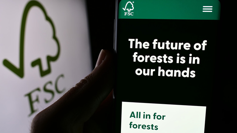 fsc phone app talking about certification