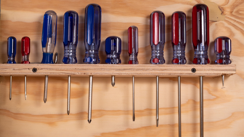 selection of screwdrivers