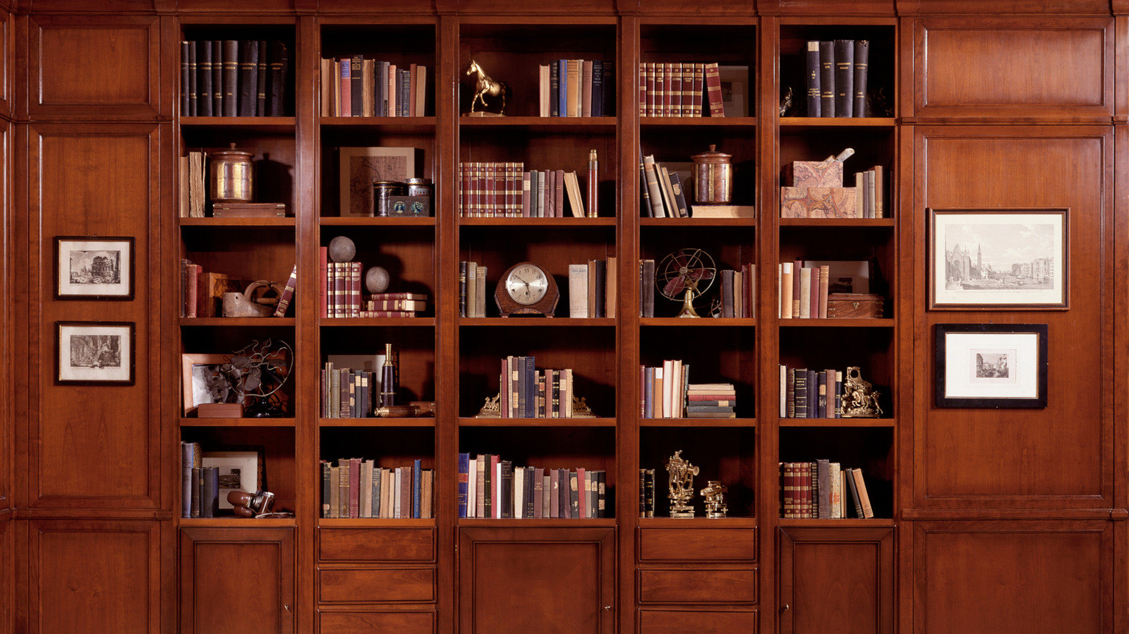 She Hid A Guest Bed In Her Library (See How She Managed It)