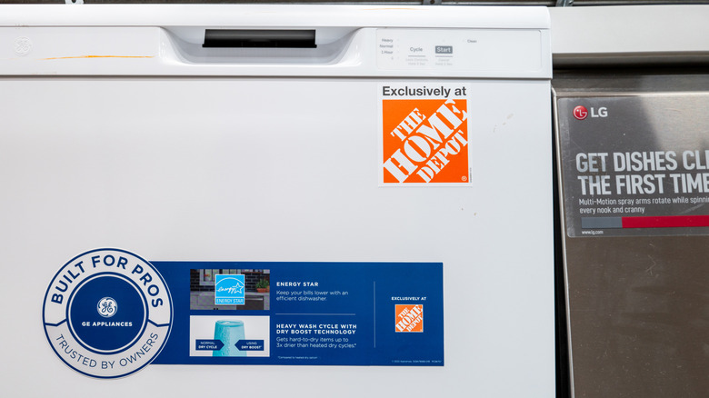 Washing machine with an energy star label