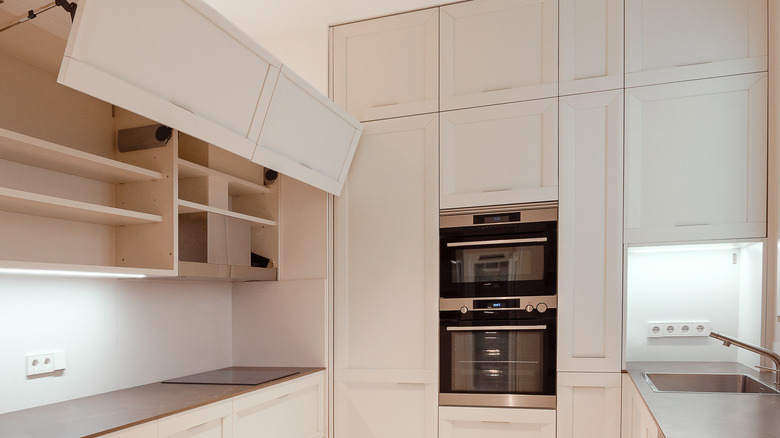 Oven in modern kitchen