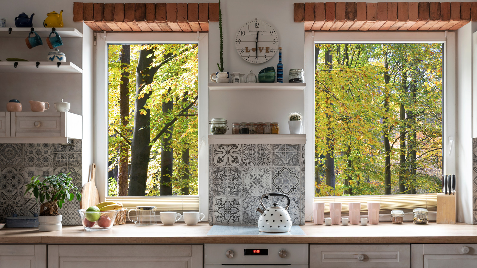 Should You Ever Install Kitchen Shelves In Front Of A Window