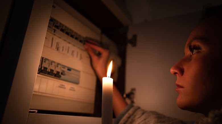 Power outage in home