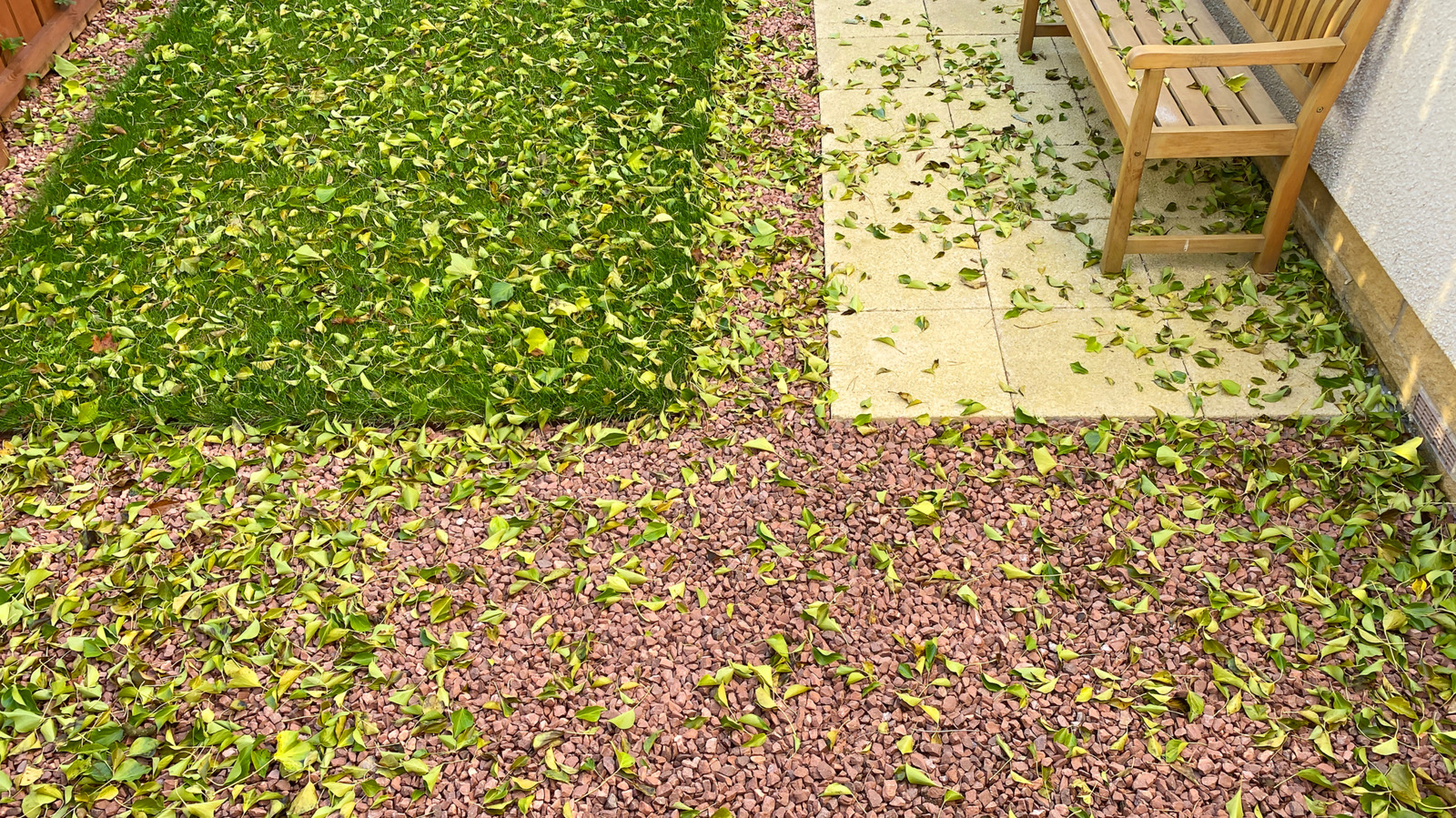 Skip The Gravel And Pavers For A Rustic, Natural Patio